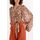 Abbigliamento Donna Camicie Molly Bracken E1652CP-CAMEL RANI multicolore