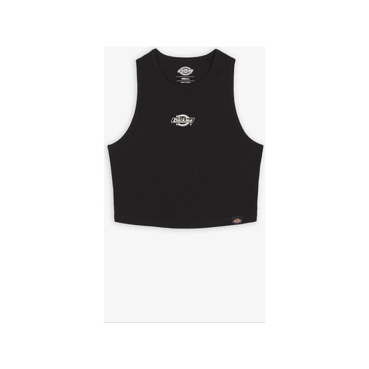 Abbigliamento Donna Top / T-shirt senza maniche Dickies POWERS VEST W DK0A4Y8D-BLK BLACK Nero