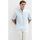 Abbigliamento Uomo Camicie maniche lunghe Selected 16092977 LINEN TUNIC-SKY CAPTAIN Blu