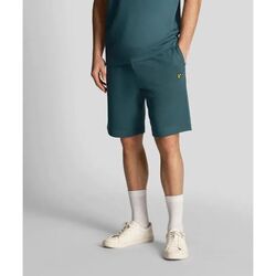 Abbigliamento Uomo Shorts / Bermuda Lyle & Scott ML414VOG SWEAT SHORT-W746 MALACHITE GREEN Verde