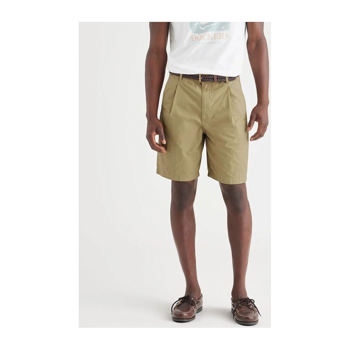 Abbigliamento Uomo Shorts / Bermuda Dockers A7546 0001 OROGINAL PLEATED-0000 HARVEST GOLD Beige