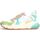 Scarpe Donna Sneakers W6yz SARAH 2018294-01 2F50-LIME/CIPRIA/CAPRI Bianco