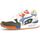Scarpe Uomo Sneakers W6yz MATCH 2018309-01 1F31-MILIRARE/BEIGE/AZURE multicolore