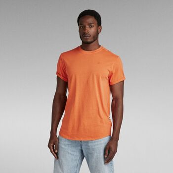 Abbigliamento Uomo T-shirt & Polo G-Star Raw D16396 2653 - LASH-ORANGE Arancio