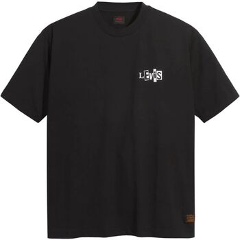 Image of T-shirt & Polo Levis A1005 0000 - BOX SKATE TEE-BLACK