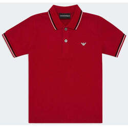 Abbigliamento Bambino T-shirt & Polo Emporio Armani  Rosso