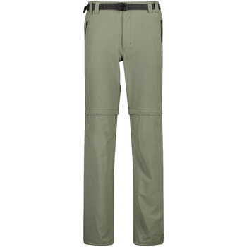 Abbigliamento Uomo Pantaloni Cmp MAN ZIP OFF PANT Verde