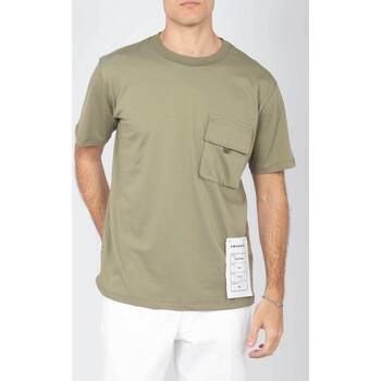 Abbigliamento Uomo T-shirt & Polo Amaranto B6B0025 VERDE Verde