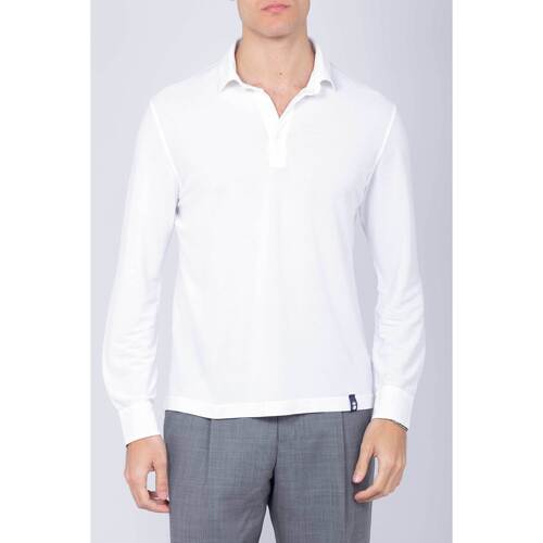 Abbigliamento Uomo T-shirt & Polo Drumohr DTJ204B 100 Bianco
