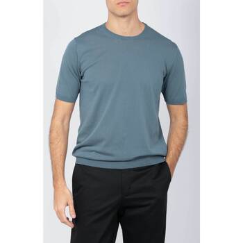Abbigliamento Uomo T-shirt maniche corte Roberto Collina RT10021 12 Blu