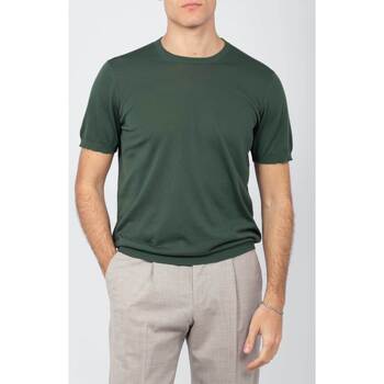 Abbigliamento Uomo T-shirt maniche corte Drumohr D0GN100 473 Verde
