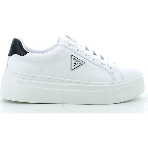 Scarpe Donna Sneakers Guess GUEDSCGAMAELE12P24WHBLK Bianco