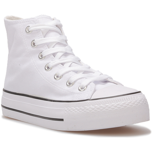 Scarpe Donna Sneakers La Modeuse 70777_P165663 Bianco