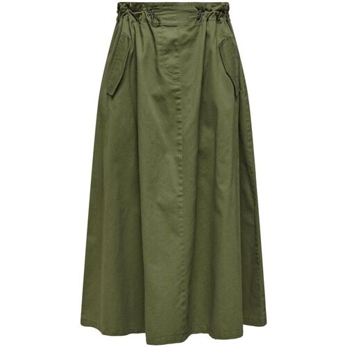 Abbigliamento Donna Gonne Only 15308771 PALAMA-CAPULET OLIVE Verde
