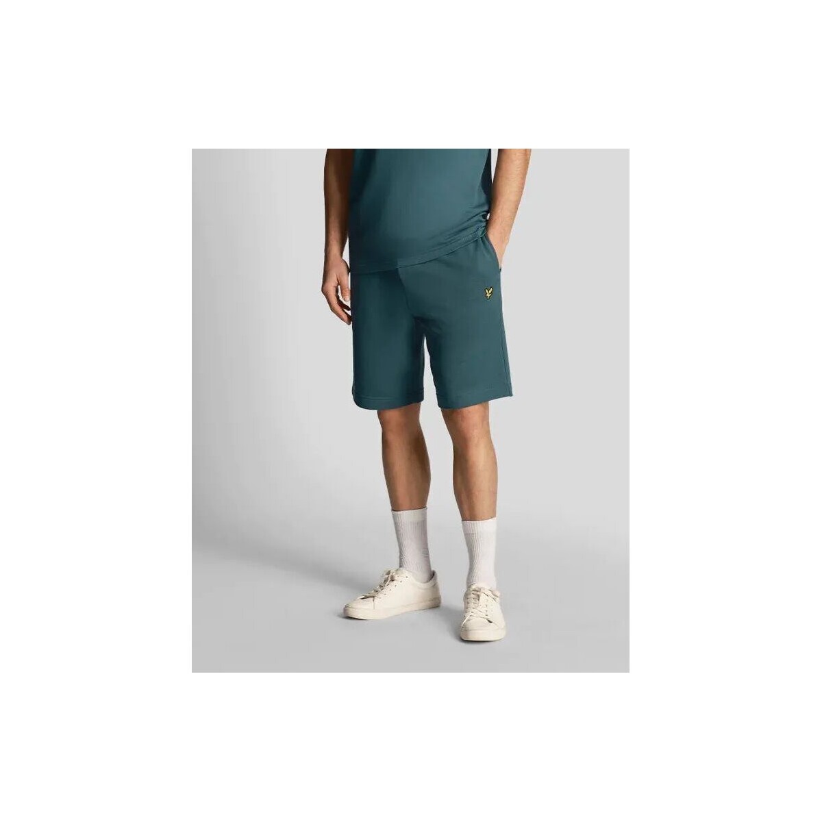 Abbigliamento Uomo Shorts / Bermuda Lyle & Scott ML414VOG SWEAT SHORT-W746 MALACHITE GREEN Verde