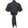 Abbigliamento Donna Camicie Pinko camicia nera corta Nero