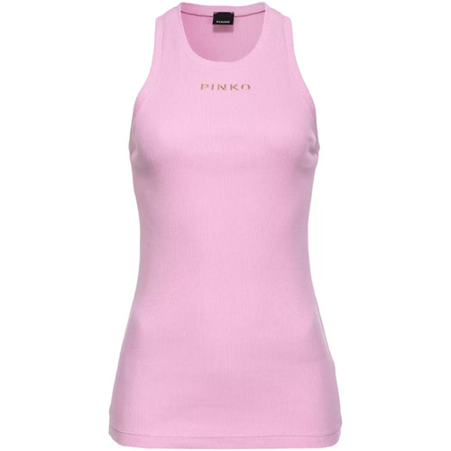 Abbigliamento Donna Top / T-shirt senza maniche Pinko tank top rosa Rosa