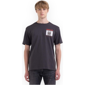 Abbigliamento Uomo T-shirt & Polo Replay M676600022662 998 Grigio