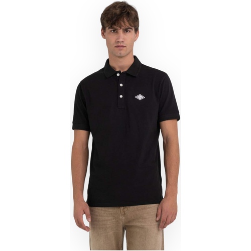 Abbigliamento Uomo T-shirt & Polo Replay M3070A00022696G 099 Nero