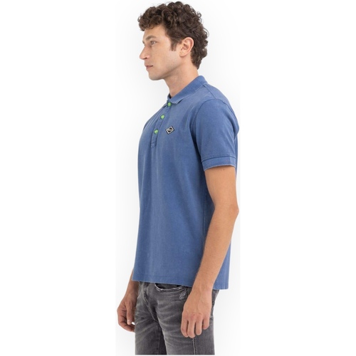 Abbigliamento Uomo T-shirt & Polo Replay M3070A00022696M 690 Blu
