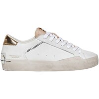 Scarpe Donna Running / Trail Crime London Sneakers Distressed Bianco