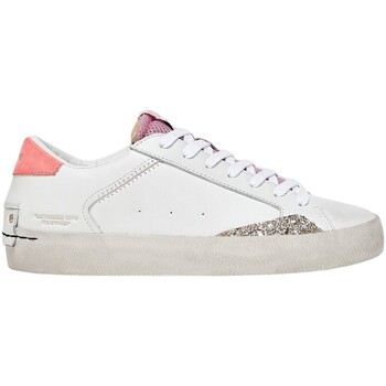 Scarpe Donna Running / Trail Crime London Sneakers Distressed Bianco