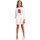 Abbigliamento Bambina Shorts / Bermuda Please BERMUDA ELASTICATO CON PINCES P.TO MILANO Bianco