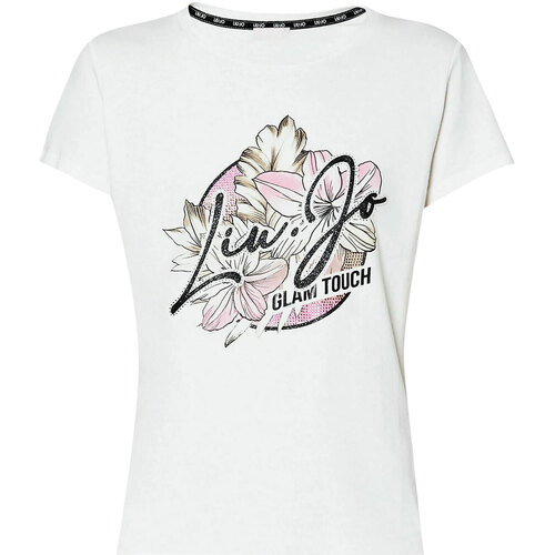 Abbigliamento Donna T-shirt maniche corte Liu Jo ECS T-SHIRT ST P MC Beige