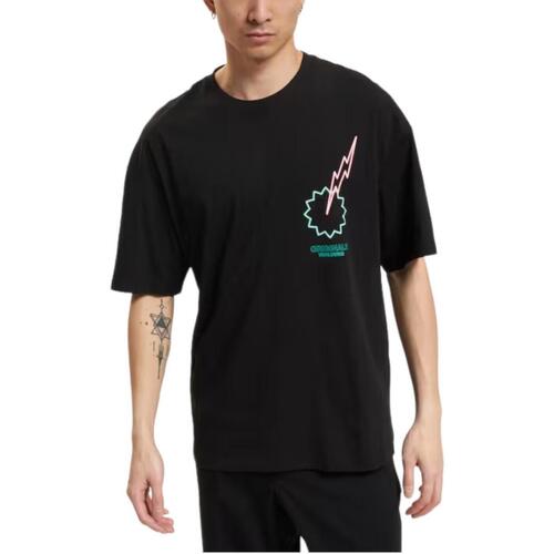 Abbigliamento Uomo T-shirt maniche corte Jack & Jones  Nero