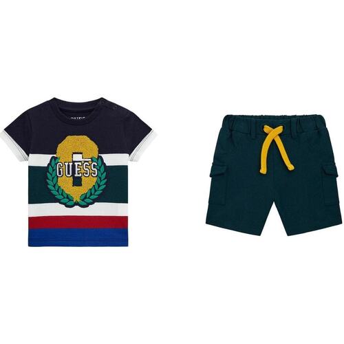 Abbigliamento Bambino Completo Guess Set di t-shirt e pantaloncini I4RG07KC334 Blu