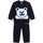 Abbigliamento Bambino Completo Guess Set felpa pantalone I4RG11KA6R3 Blu