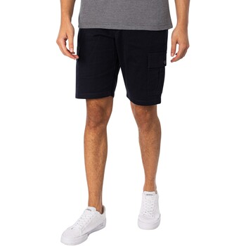 Abbigliamento Uomo Shorts / Bermuda Farah Pantaloncini cargo con gru Blu