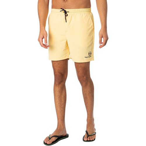 Abbigliamento Uomo Costume / Bermuda da spiaggia Sergio Tacchini Pantaloncini da bagno Cordosa Giallo