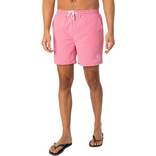 Abbigliamento Uomo Costume / Bermuda da spiaggia Sergio Tacchini Pantaloncini da bagno Cordosa Rosa