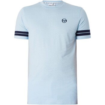 Abbigliamento Uomo T-shirt maniche corte Sergio Tacchini Maglietta Grello Blu