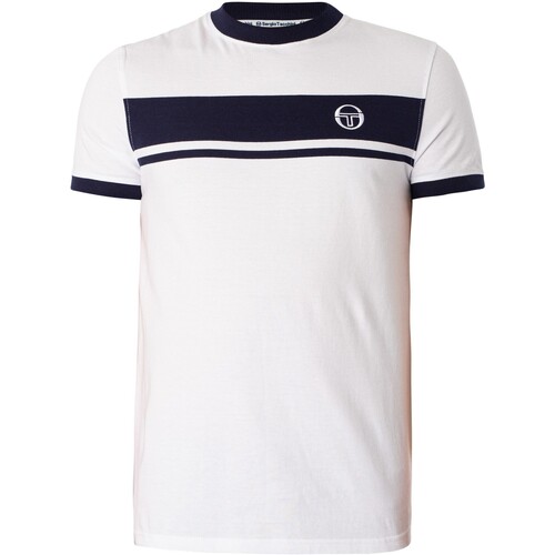 Abbigliamento Uomo T-shirt maniche corte Sergio Tacchini Maglietta del Maestro Bianco