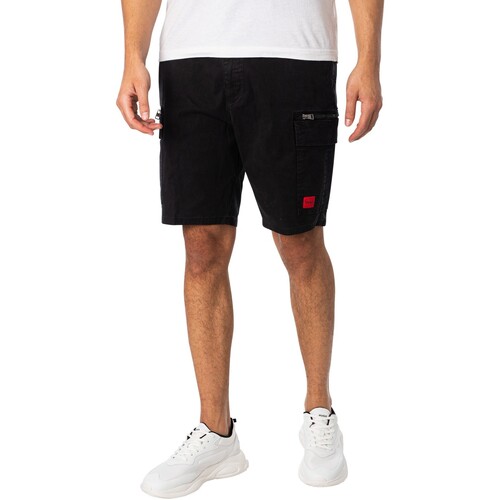 Abbigliamento Uomo Shorts / Bermuda BOSS Pantaloncini cargo Johny23D Nero