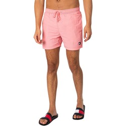 Abbigliamento Uomo Costume / Bermuda da spiaggia Tommy Jeans Pantaloncini da bagno in nylon stropicciato Rosa