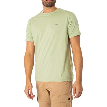 Gant T-shirt scudo normale Verde