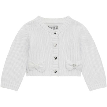 Abbigliamento Bambina Gilet / Cardigan Guess Cardigan  neonata A4RR00Z3CK0 Bianco