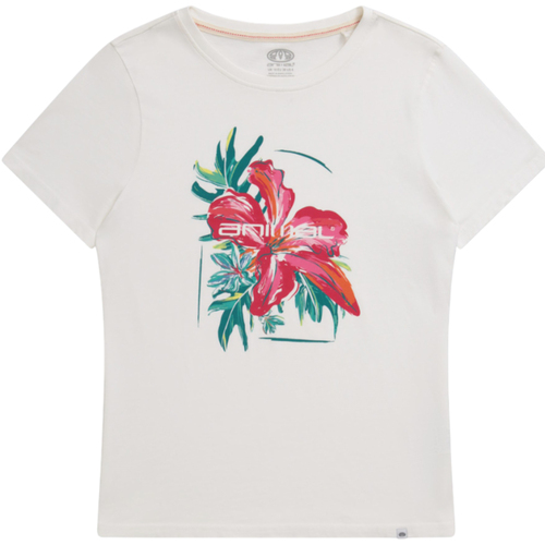 Abbigliamento Donna T-shirts a maniche lunghe Animal Carina Bianco