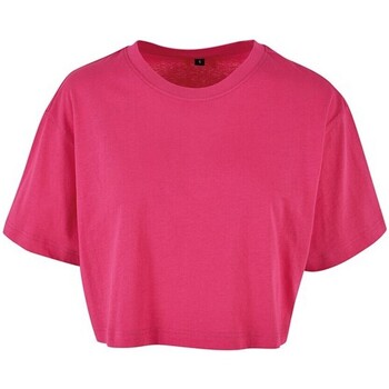 Abbigliamento Donna T-shirt maniche corte Build Your Brand RW9837 Rosso