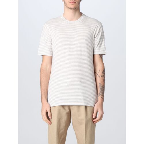Abbigliamento Uomo T-shirt & Polo Brunello Cucinelli MTS811308 C001 Grigio