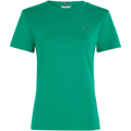 Image of T-shirt & Polo Tommy Hilfiger T-shirt verde con mini logo
