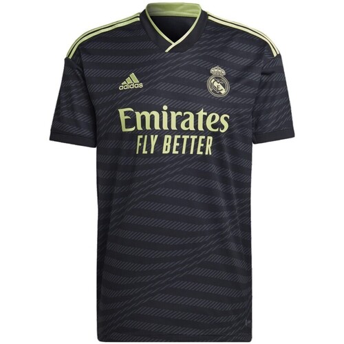 Abbigliamento Uomo T-shirt maniche corte Real Madrid Cf 22-23 Blu