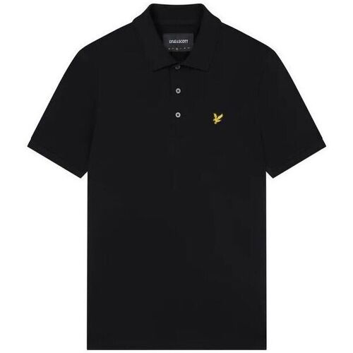 Abbigliamento Uomo T-shirt & Polo Lyle & Scott SP400VOGX PLAIN SHIRT-Z865 JET BLACK Nero