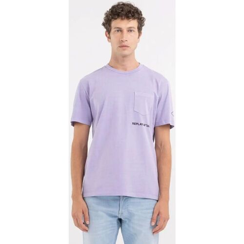 Abbigliamento Uomo T-shirt & Polo Replay M6815.22662G-627 Viola