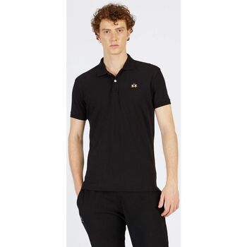 Abbigliamento Uomo T-shirt & Polo La Martina CCMP02-PK001 PQT STR-09999 BLACK Nero