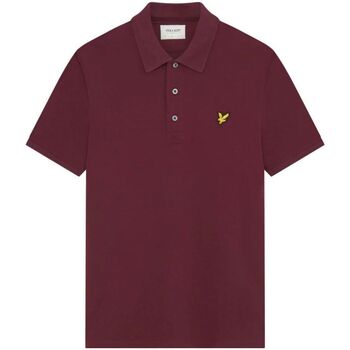 Abbigliamento Uomo T-shirt & Polo Lyle & Scott SP400VOGX PLAIN SHIRT-Z562 BURGUNDY Rosso