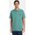Abbigliamento Uomo T-shirt & Polo Timberland TB0A26NF PRINTED SLEEVE POLO-CL61 SEA PINE Verde